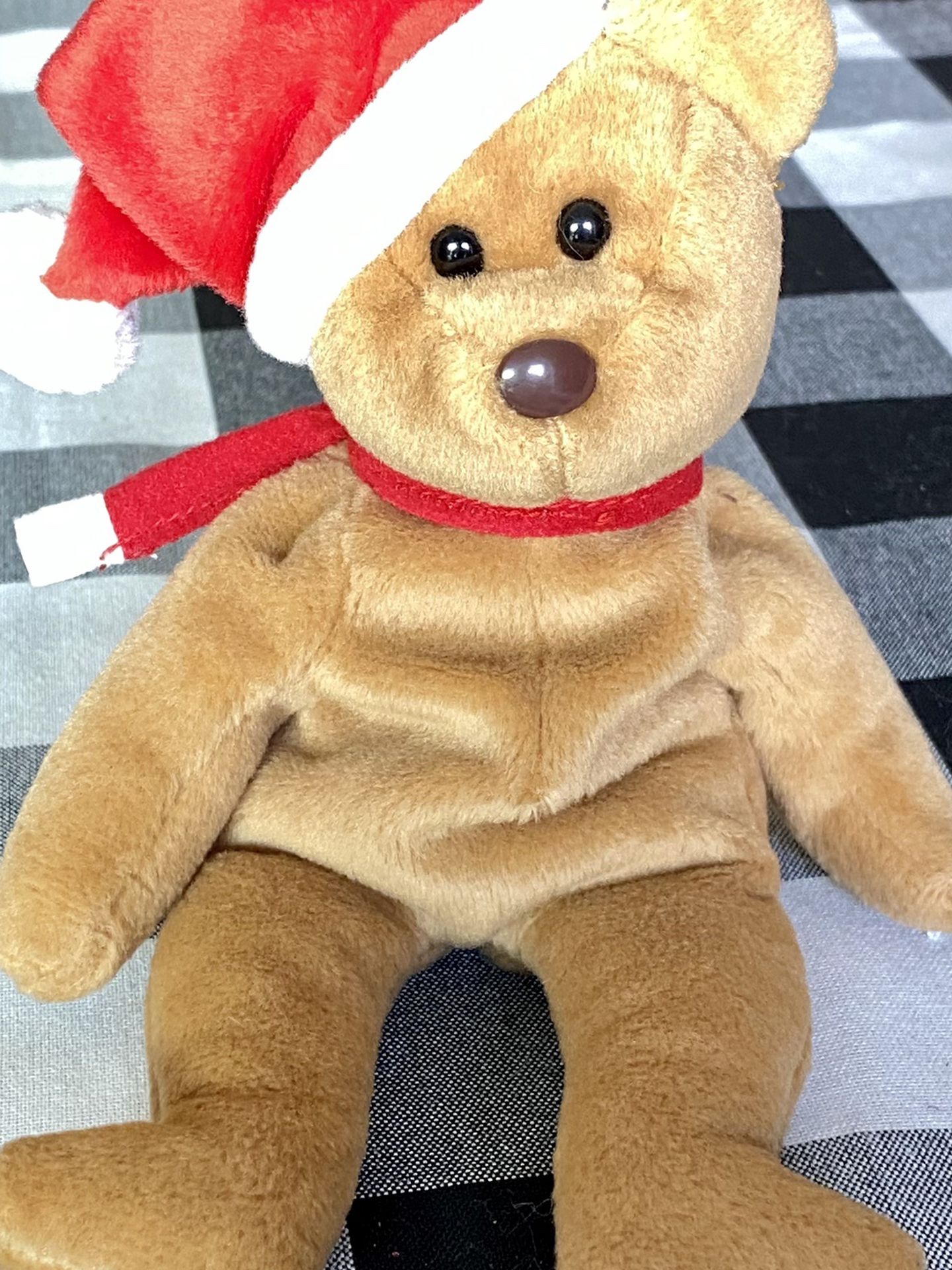 1997 CHRISTMAS BEANIE BABY TEDDY BEAR