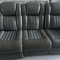 Leather Set Sectional Sofa