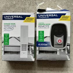 Chamberlain Universal Wireless Keypad and Garage Door Remote