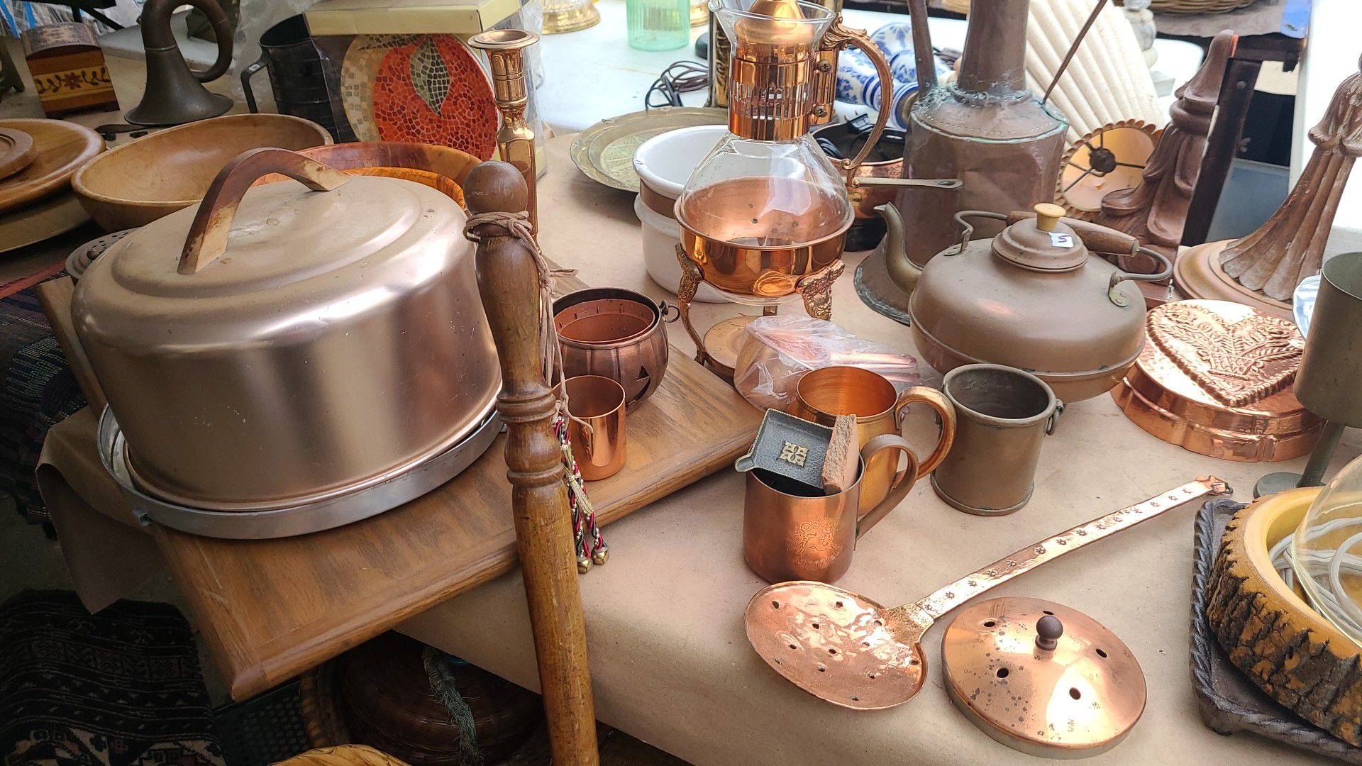 Copper kitchen stuff