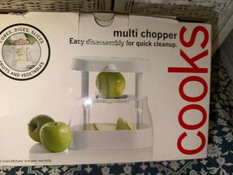 Cooks Multi Chopper Apples Slice Dice Corer 