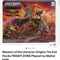 Masters of the Universe Origins The Evil Horde FRIGHT ZONE Playset by Mattel NEW
