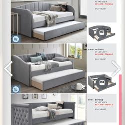 Twin Twin Size Daybed W Ortbo Mattress.colchon.