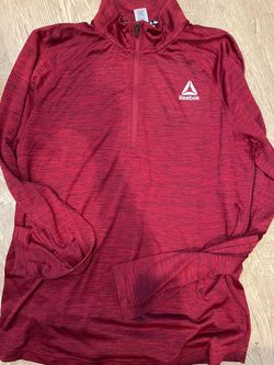 Reebok Red Marl Athletic Top Size Medium