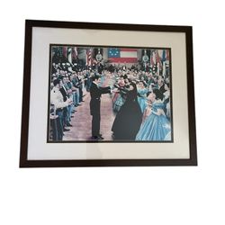 Gone With The Wind Professionally Framed Movie Scene 