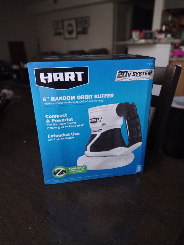 20V Cordless 6" Hart Buffer BNIB