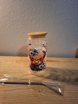 Highland cow cup
