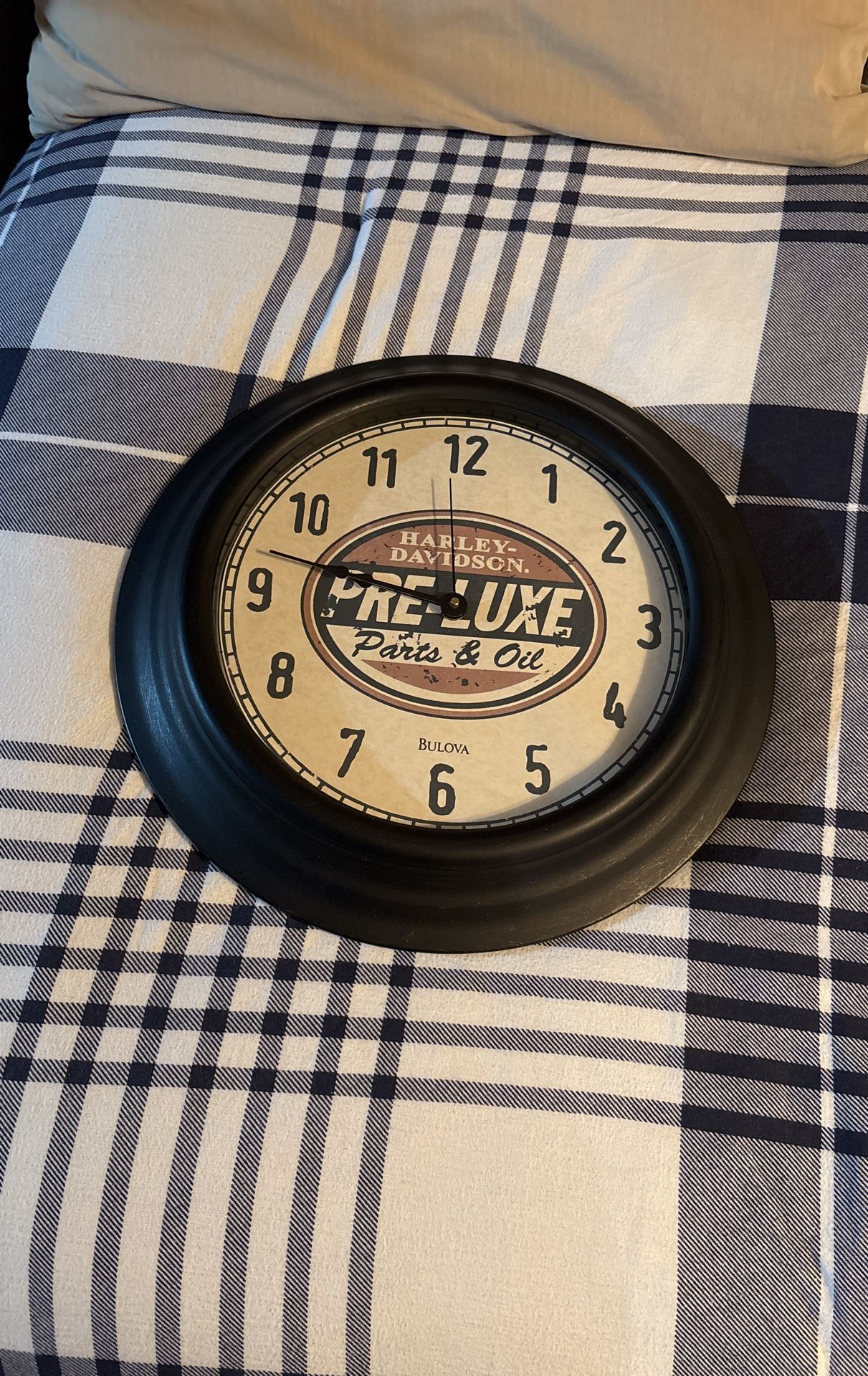 Harley Davidson Clock
