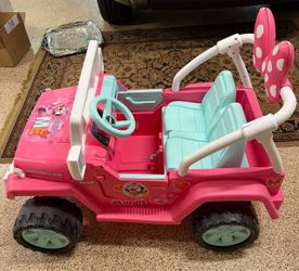 Minnie  Jeep kids car