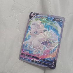 Vulpix V Card