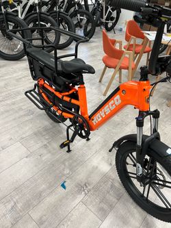 Brand New In Box HOVSCO HovCart Family E-Bike 20" Fat Tire Cargo E-Bike