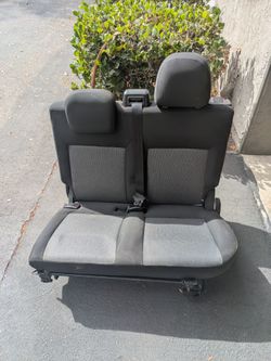 Dodge ram promaster rear seat