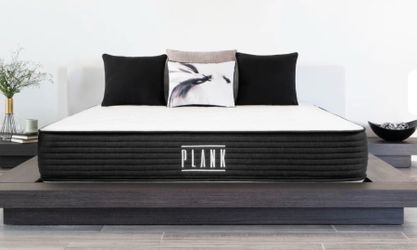 Brooklyn Bedding, Plank Firm, Queen Mattress, Cover: Original Cover