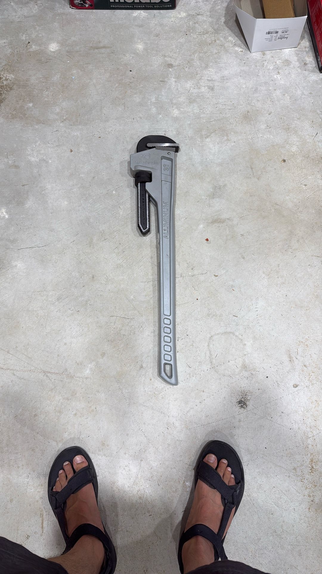 Milwaukee 3’ Aluminum Pipe Wrench