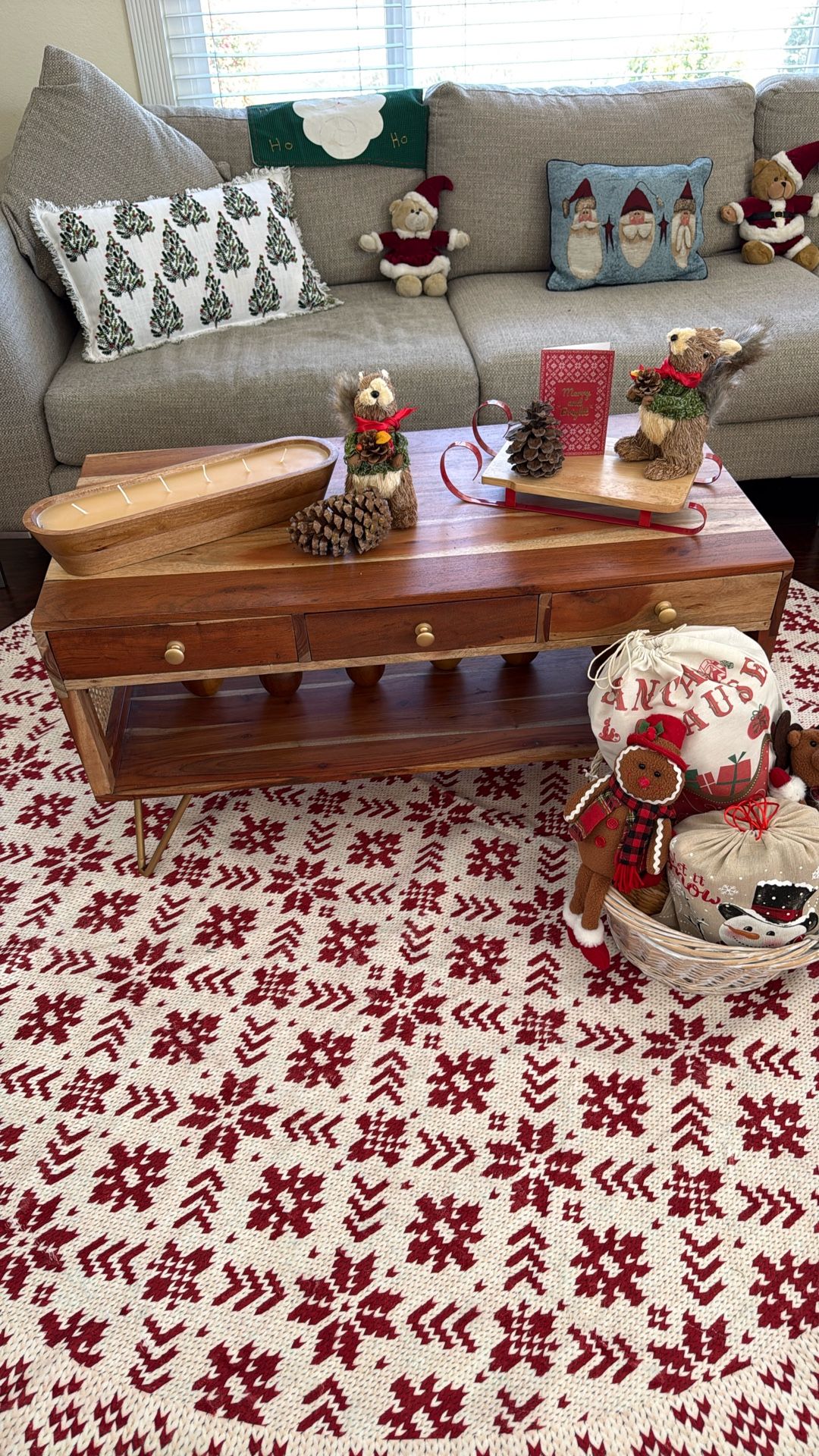 Boho Style Coffee Table