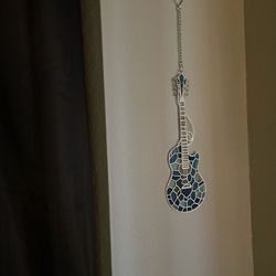 Little One Fat Glass Mosaic Guitar