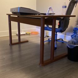 Wooden Desk and chair set