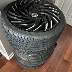 225/40ZR18 Azara Rims &tires