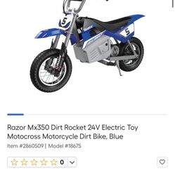 Razor Electric Dirtbike
