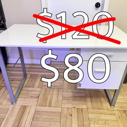 Office Desk w/ locking file cabinet