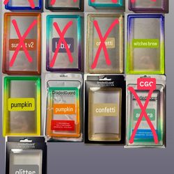 psa graded guards  witches brew  pumpkin confetti