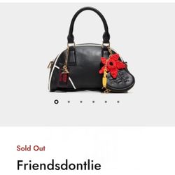 Aldo Stranger Things Handbag With Coin Purse And Charms