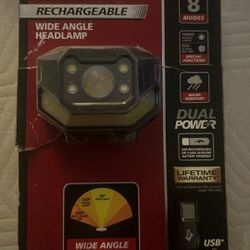 Husky Rechargeable Headlamp