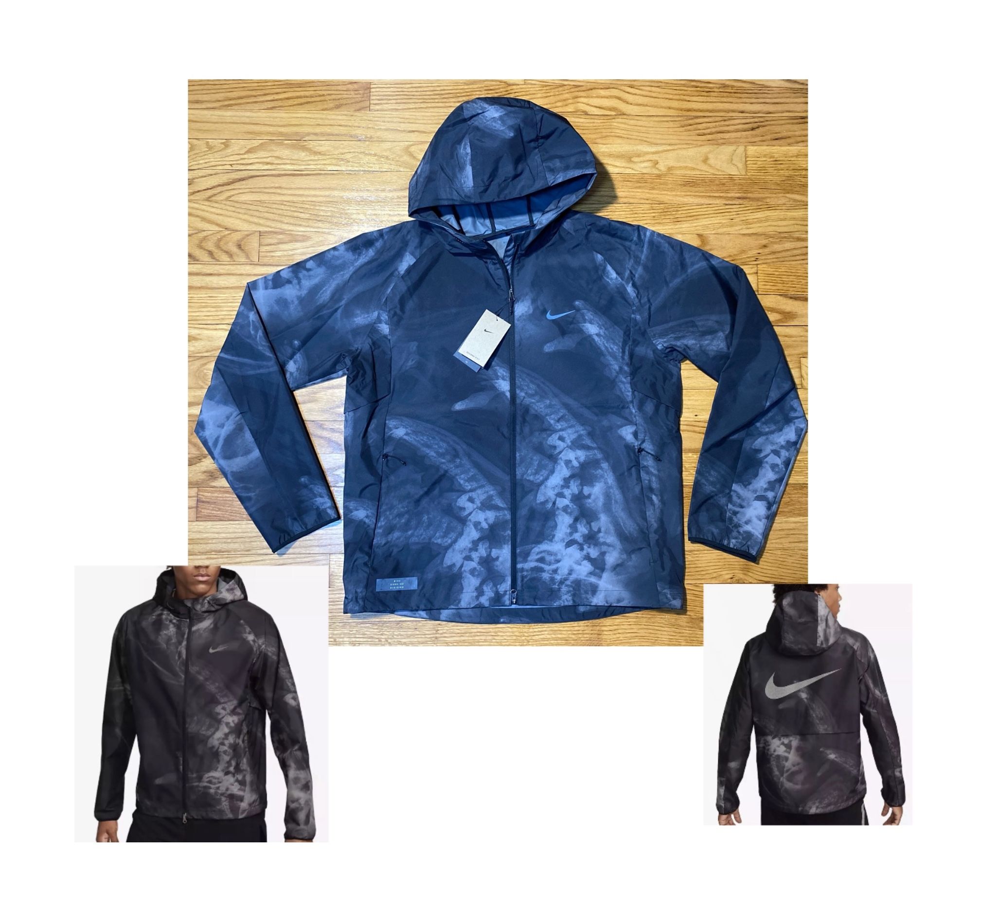 Nike Storm-Fit Run Division Flash Running Jacket Men’s sz L-tall NEW!!