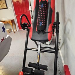 Inversion table with heat 🔥 and massage