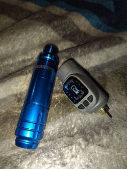2 PEN TATTOO GUNS WITH A WIRELESS BATTERY PACK