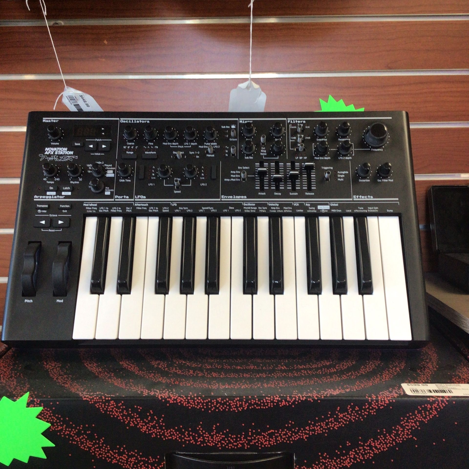 Novation AFX Station Analog Synth - Perfect Circuit Novation AFX