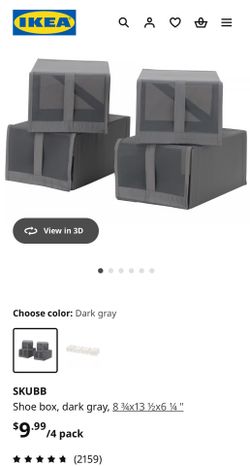 Ikea shoe storage