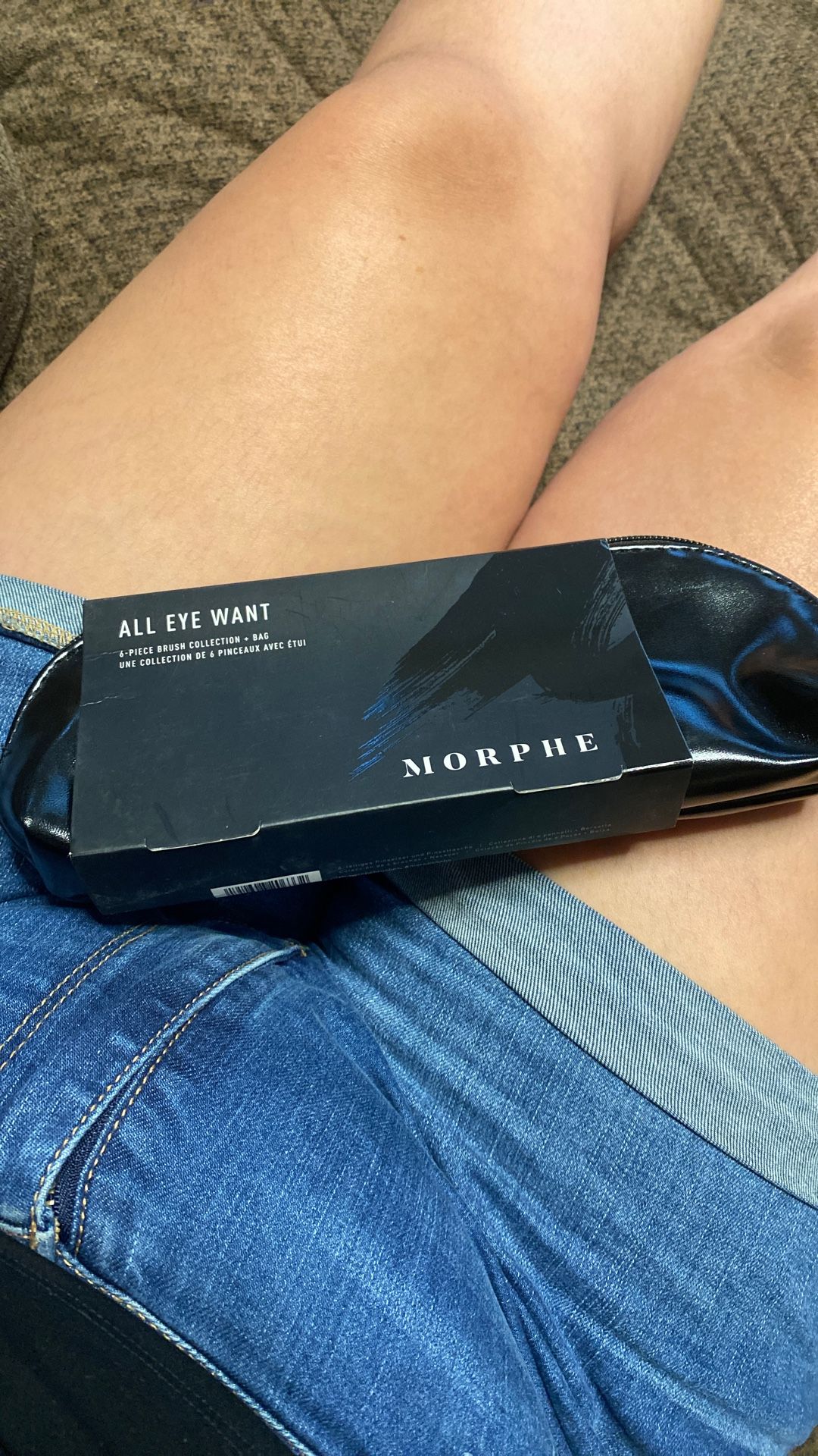 all eye want 6 piece bag makeup brushes