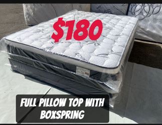 Full bamboo pillow top