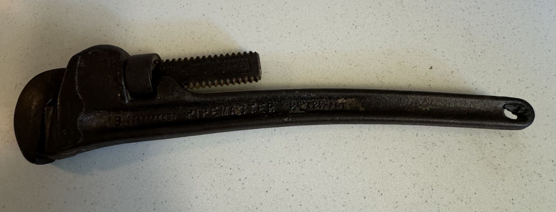 Vintage 18” The Erie Tool Works Pipemaster 1/8” To 2 1/2” Pipe Erie PA USA