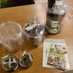 Veggie Bullet With Spiralizer, Bowls, And Blender