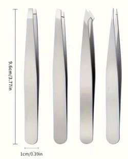 4 Piece Tweezer Set -$1.00 Per Set - 1000 Available