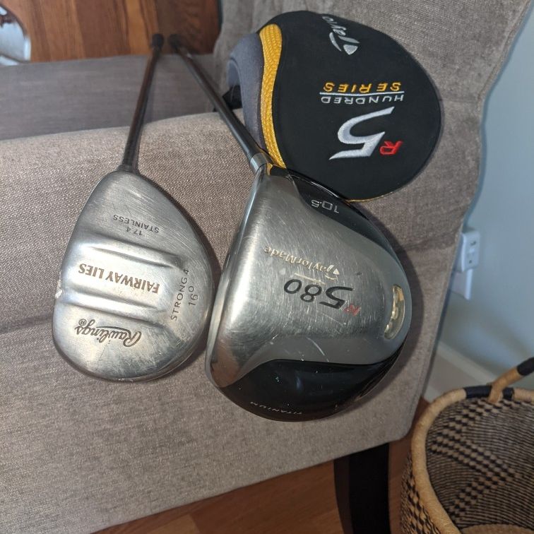 Taylormade R5 Driver and Fairway Wood