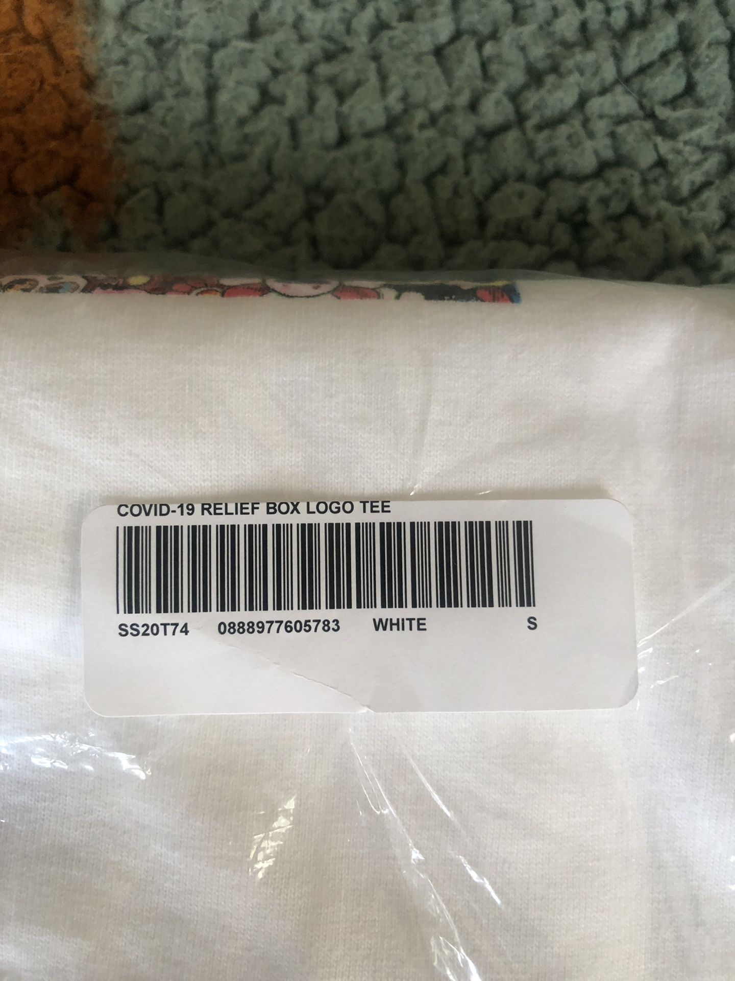 Supreme Takashi Murakami Covid 19 Relief Box Logo