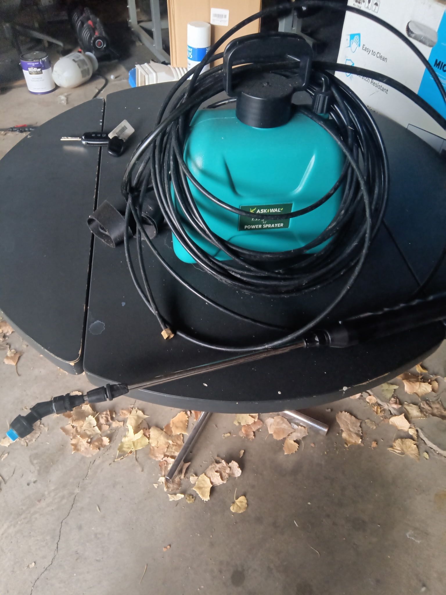Electronic chemical sprayer