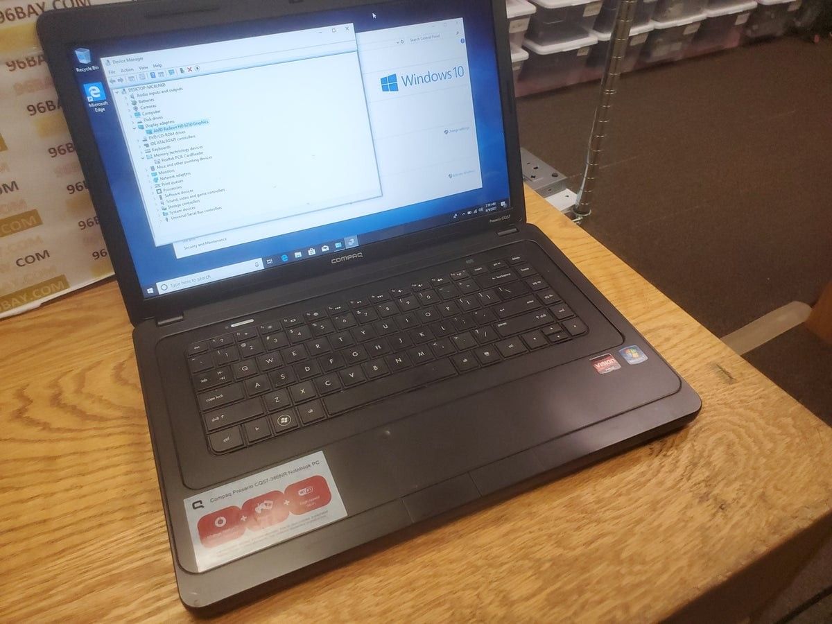 HP PRESARIO CQ57 WITH WINDOW 10 AND ALL UPDATE (D1051)

