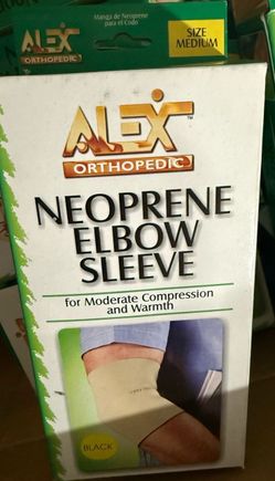 Alex Orthopedic Neoprene Elbow Sleeve Medium