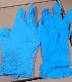 4 Mil Blue Nitrile Exam Gloves | 10 BOXES | Powder-Free 