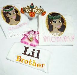 Moana Family set shirts