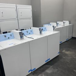 Brand-New Whirlpool Commercial Laundry Equipment – 6 Washers & 3 Dryers (Coin-Op Ready). Never Used 
