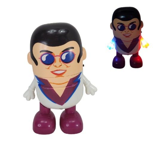 Elvis Presley Music & Dancing Animated Figurine 7"H - Gloves Light- Up - Works