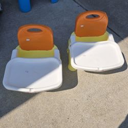 Infant/Toddler Fisher Price Booster Seats - Yellow