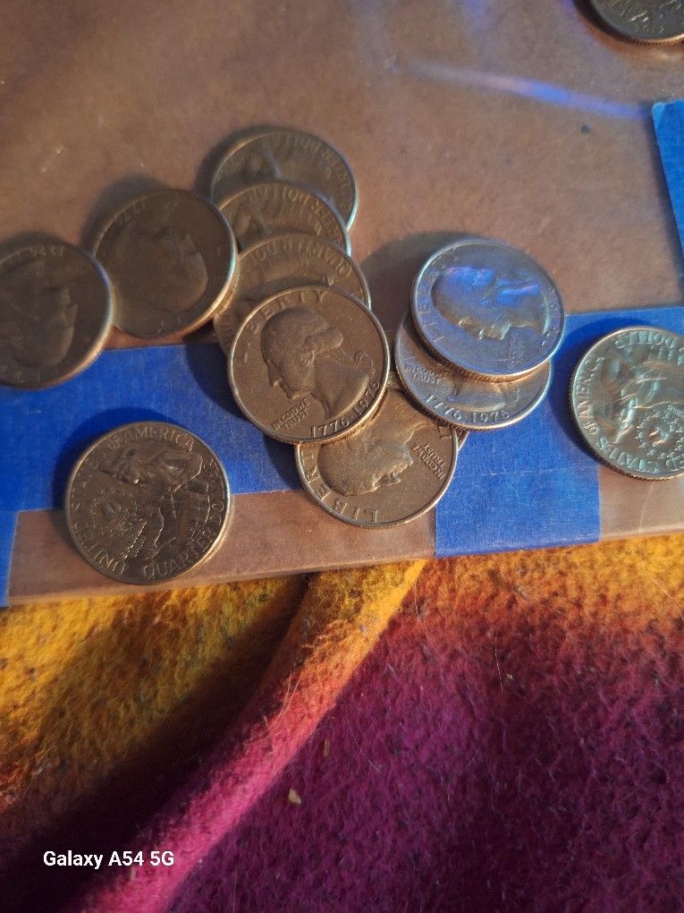 12 bicentennial Quarters (Fully Read) Make An Offer