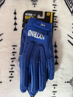 NXTRND G3 Pro Padded Football Gloves Sticky Padded Receiver & Lineman Gloves XXL
