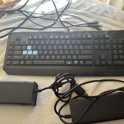 Gaming Keyboard w/ Attachments